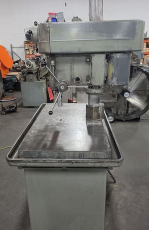 Clausing #2287, single spindle drill press, 20" throat, 1-1/4" capacity, 150-2000 RPM, 1.5 HP, #3MT, 460 V. - Image 5