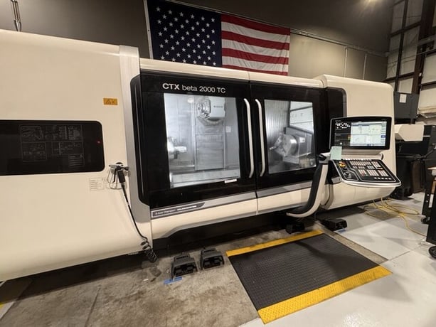 DMG Mori #CTX-Beta-2000-TC, 5-Axis CNC Lathe, 31.5" swing, 78.74" machining length, 23.6" turning diameter - Image 1