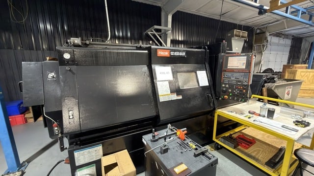 Mazak #Quick-Turn-Nexus-450M-II, CNC Lathe, 33.2" swing, 40" machining length, 22.8" turning diameter, 15" - Image 1