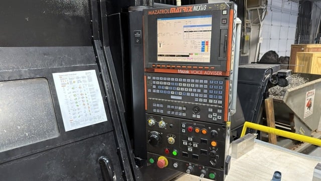 Mazak #Quick-Turn-Nexus-450M-II, CNC Lathe, 33.2" swing, 40" machining length, 22.8" turning diameter, 15" - Image 5