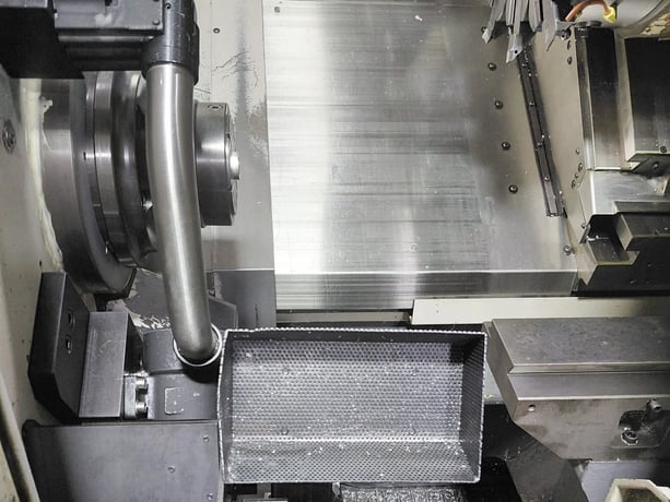 Okuma #Genos-L300MY, CNC Lathe, 20.4" swing, 17.7" machining length, 11.81" turning diameter, 3000 RPM, live - Image 2