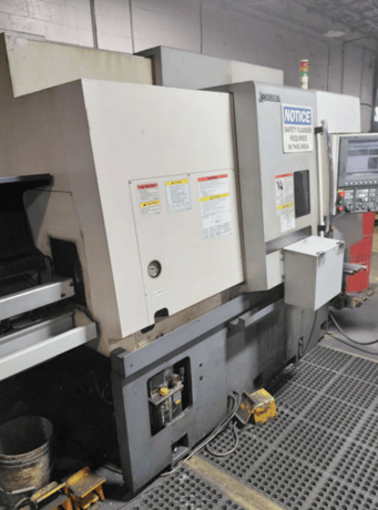 Okuma #Genos-L300MY, CNC Lathe, 20.4" swing, 17.7" machining length, 11.81" turning diameter, 3000 RPM, live - Image 5