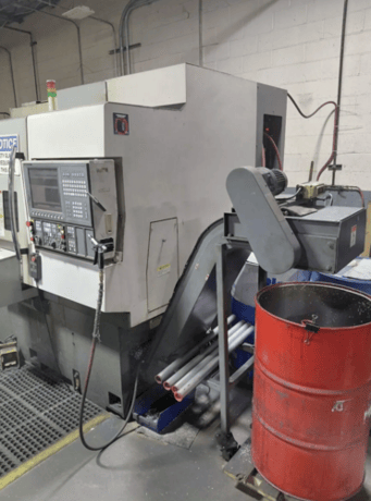 Okuma #Genos-L300MY, CNC Lathe, 20.4" swing, 17.7" machining length, 11.81" turning diameter, 3000 RPM, live - Image 6