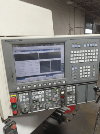 Okuma #Genos-L300MY, CNC Lathe, 20.4" swing, 17.7" machining length, 11.81" turning diameter, 3000 RPM, live - Image 7