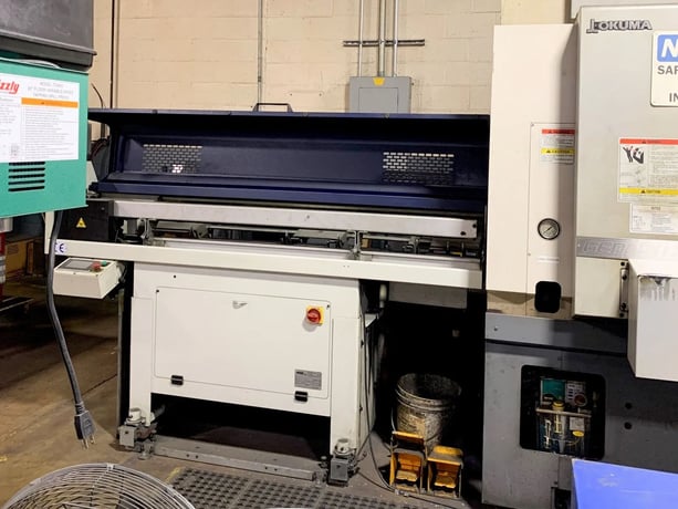 Okuma #Genos-L300MY, CNC Lathe, 20.4" swing, 17.7" machining length, 11.81" turning diameter, 3000 RPM, live - Image 10