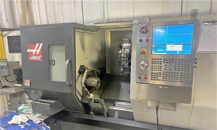 Haas #DS-30, CNC Lathe, 12.5" X, 23" Z, 31.7" swing, 20.75" socs, 16" turning diameter, 30 HP, 4000 RPM, 2013 - Image 2