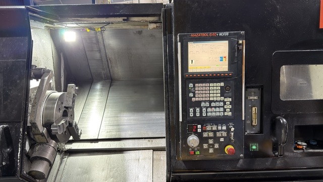 Mazak #Quick-Turn-Nexus-350, CNC Lathe, 26.7" swing, 80" machining length, 16.54" turning diameter, 15" - Image 2
