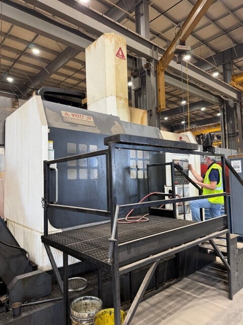 You Ji #YV-1600-ATC/C, CNC Lathe, 48.23" X, 35.43" Z, 78.4" swing, 70.86" turning diameter, 63" chuck, 60 HP - Image 1