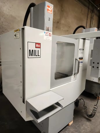 Haas #Mini-Mill, Vertical Machining Center, 16" X, 12" Y, 10" Z, 36" x 12" table, 7.5 HP, 6000 RPM, CAT 40 - Image 2