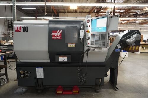 Haas #ST-10, CNC lathe, 25.2" swing, 6" chuck, 1.7" bar, 14" diameter, 16.5" length, 15 HP, 6000 RPM, parts - Image 1
