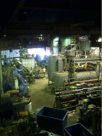 24" wide x 60' long, Carminex, V-trough belt conveyor, folds in 2 sections, TEFC drive, push-button controls - Image 6