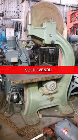 Centauro #800 ST, wood band saw, 30" throat, 20" cut height, 2" blade, 32" wheel diameter, 43" x 30" table, 4 - Image 1