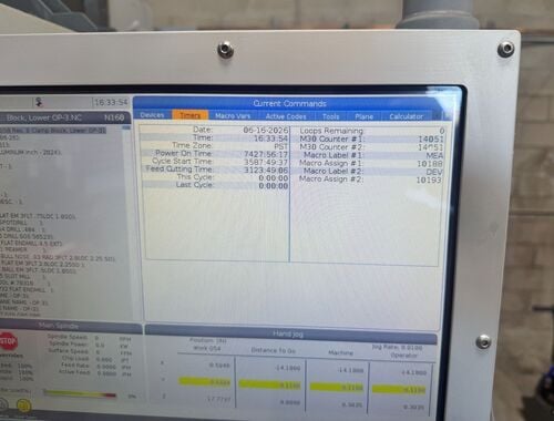 Haas #VF-2SS, 30" X, 16" Y, 20" Z, 12,000 RPM, Cat 40, 30 automatic tool changer, WIPS probing, 2022 - Image 3