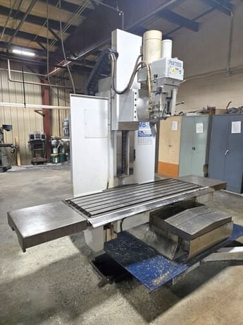 Milltronics #MB-30, CNC Vertical Bed Mill, 73" x24" table, 60" X, 30" Y, 28" Z, 4,000 RPM, BT 40, Centurion - Image 6