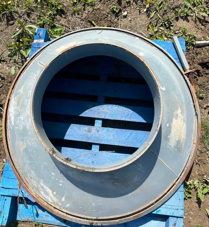 Ventilation Fan Adapter, 21.75" to 42" diameter, 15.5" length - Image 3