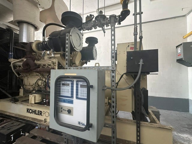 750 KW Kohler #750ROZD71 Skid Mounted Bi-Fuel Generator, Diesel or Natural Gas, 750 Gallon Tank, 277/480 - Image 7