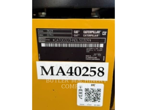 Caterpillar 323-07F, 91 hours, S/N: NDL50309, 2025 - Image 6