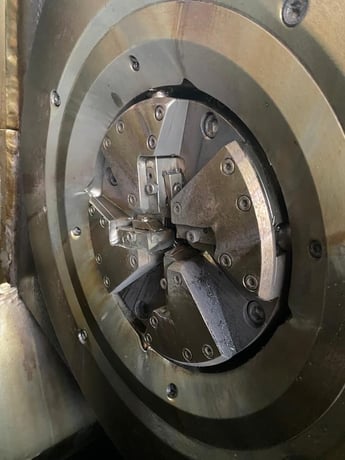 Landgraf/kieserling Landgraf / Kieserling, 20 - 100 mm. peeling & straightening line - Image 1