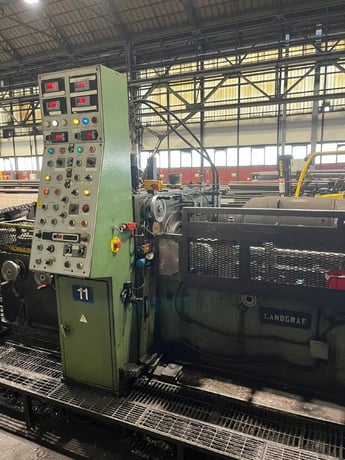 Landgraf/kieserling Landgraf / Kieserling, 20 - 100 mm. peeling & straightening line - Image 4