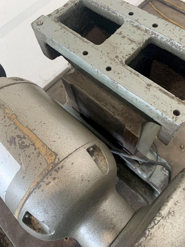 8" Double end pedestal grinder, 5 HP - Image 7