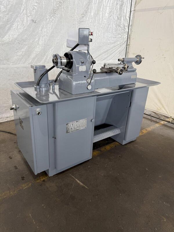 9" x 36" Hardinge #DSM59, shop lathe, 3/4" hole, collet chuck, tailstock - Image 1