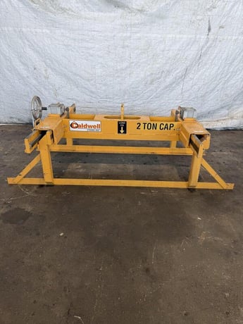 4000 lb. Caldwell #60S-2-84, heavy duty sheet lifter, 84" bundle width - Image 2
