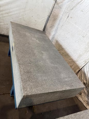48" x 96" x 14" Rock of Ages, granite surface plate w/ stand (3 available) - Image 3
