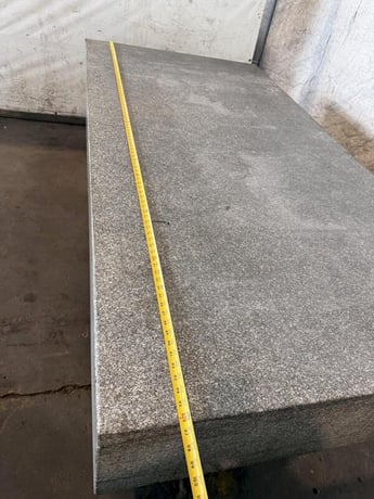 48" x 96" x 14" Rock of Ages, granite surface plate w/ stand (3 available) - Image 5