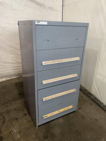 5-Drawer, Stanley Vidmar, storage cabinet - Image 2