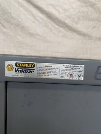 5-Drawer, Stanley Vidmar, storage cabinet - Image 9