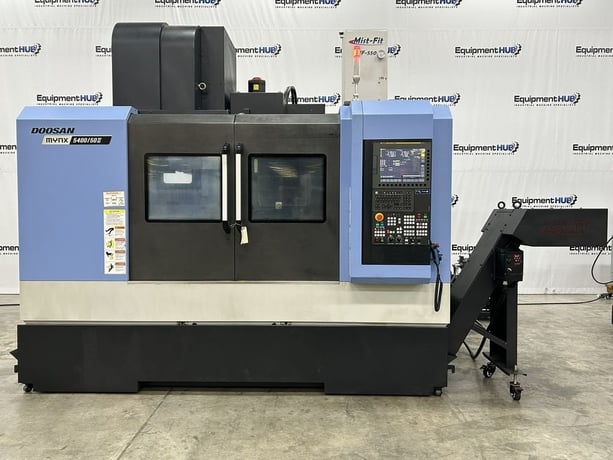 Daewoo Doosan #Mynx-5400/50II, CNC vertical machining center, Fanuc 0iMF, 40.2" X, 21.3" Y, 20.8" Z, 6000 - Image 1