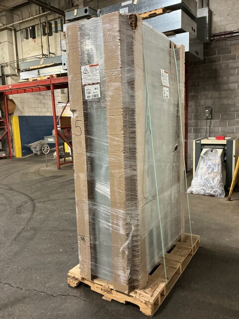Hoffman #A904820FSDG, free stand 2 door access cabinet, Nema 12 - Image 8