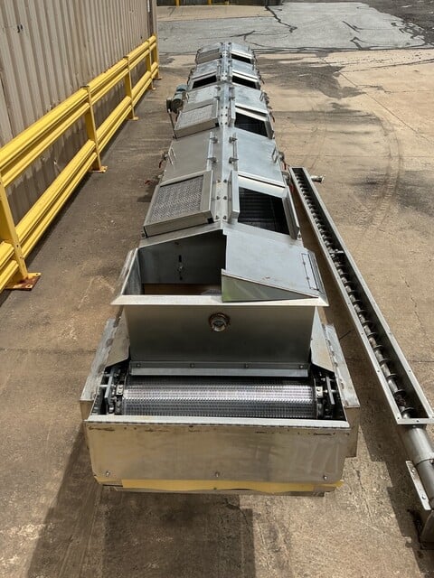 Finishing Equipment Co. #180110082, conveyor cooler, 3/4 HP, 1725 RPM, 230/460 V. - Image 7