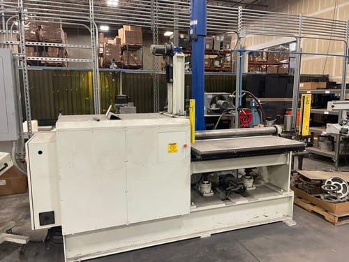 5' x 1/2" Weldlogic #TRP-5035-062, CNC 3-roll plate bending roll, hydraulic, cone bending, Lantech light - Image 2