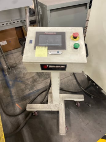 5' x 1/2" Weldlogic #TRP-5035-062, CNC 3-roll plate bending roll, hydraulic, cone bending, Lantech light - Image 3