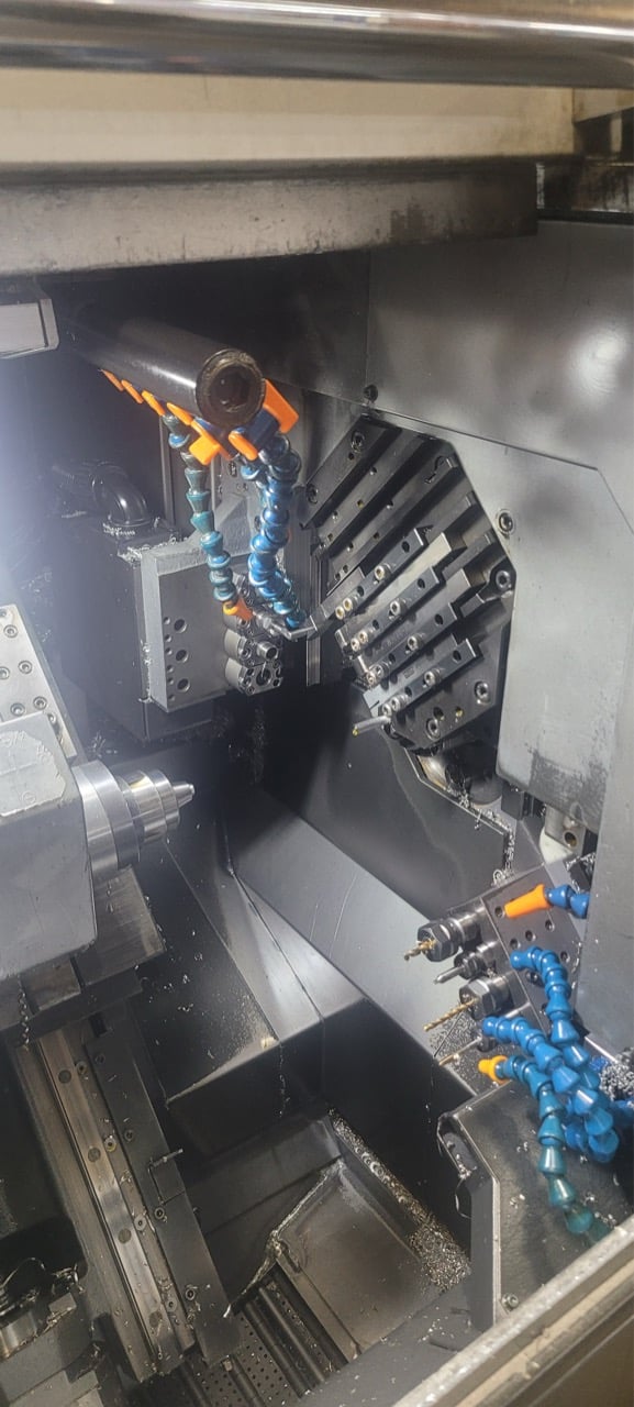 Citizen #K16, CNC swiss lathe, 0.629" capacity, sub spindle, live milling, Cincom FS3 CNC, 12' barfeed, chip - Image 2