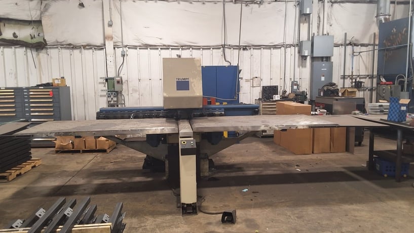 20 Ton, Trumpf #Trumatic-200, CNC turret punch press, 49.2" x 98.4" sheet, 15-station ATC, Bosch Trumagraph - Image 1