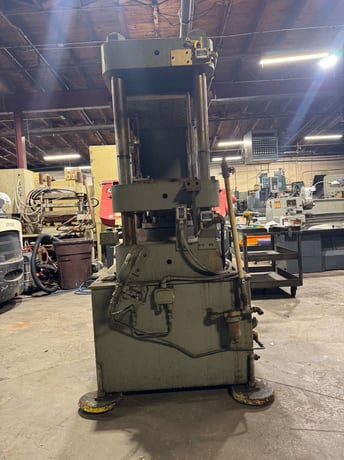 100 Ton, Greenerd #CP100T, 4 post, upacting, 24" x 36" platen press 12 stroke, 24" daylight - Image 2