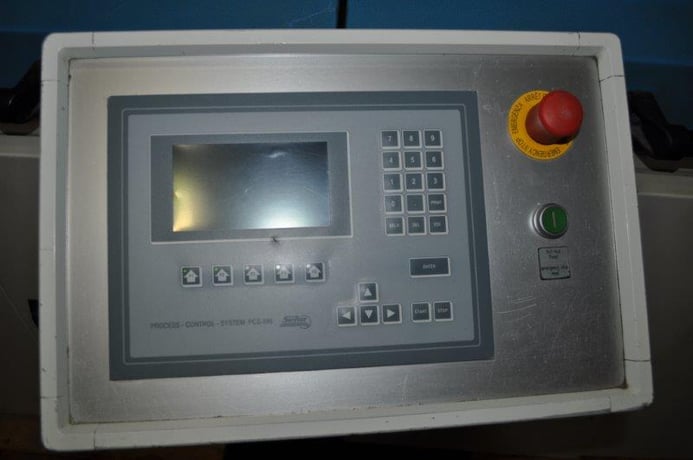 SEHO #HSS-3235, wave soldering system, stamp fluxer, 2 IR preheat zones, 9-7/16" x 11-13/16" solder area - Image 3