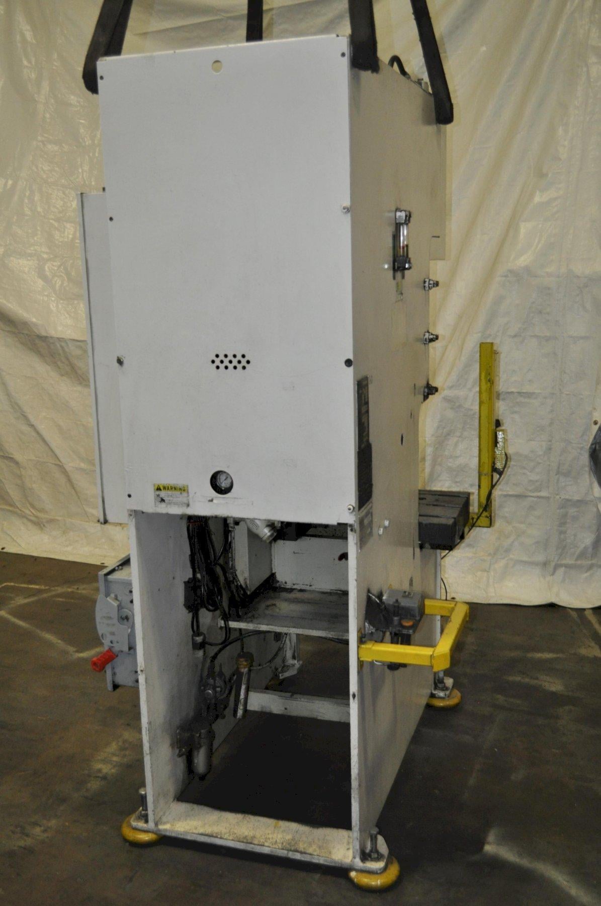 49.5 Ton, Komatsu #OBS-45-33, single crank gap frame press, 3.94" stroke, 9.84" shut height, 80 SPM, 31.5" x - Image 6