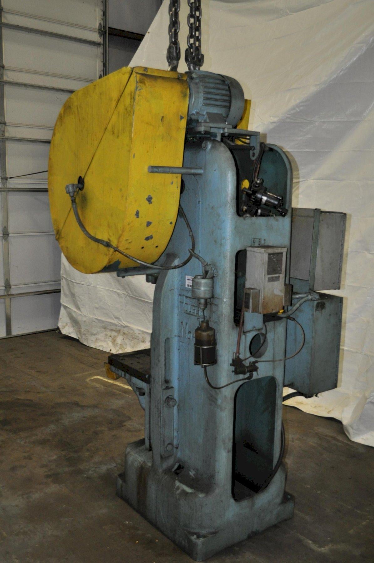 40 Ton, Rousselle #40H, horn press, 4" stroke, 5.75"-17.75" shut height, 3.5" adj., 12" x 8.5" ram, 16.5" x - Image 7