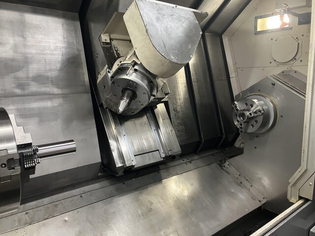 Okuma #Multus-B400-W, 8-Axis CNC Lathe, 27.9" swing, 61" machining length, 27.9" turning diameter, 15" chuck - Image 2