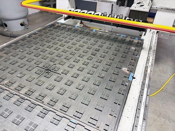 Onsrud #97M12-Mate-Series, 3-Axis CNC Moving Gantry Router, 97" X, 49" Y, 9" Z, 97" x 49" table, 12 HP - Image 8