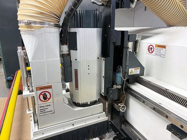Onsrud #97M12-Mate-Series, 3-Axis CNC Moving Gantry Router, 97" X, 49" Y, 9" Z, 97" x 49" table, 12 HP - Image 10