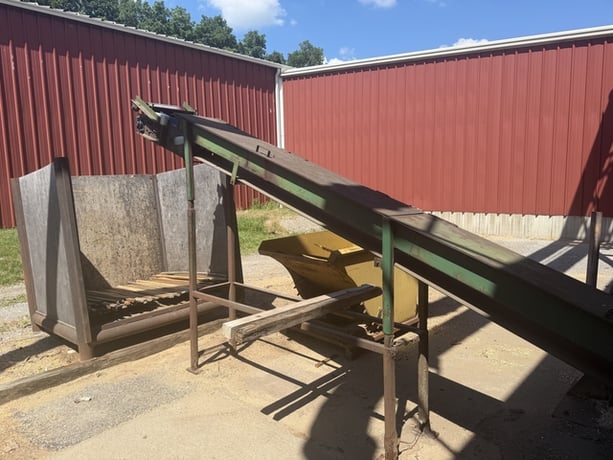 Complete Rough Mill Lumber Processing System, self-centering double-sided planer, Mid-Oregon gang rip saw - Image 3