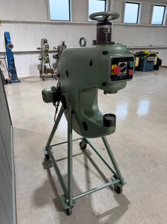 Eckold #KF314, Shrinking & Stretching Machine, Capacity: 14 Gauge Mild Steel, Throat: 13", Strokes/Min: 400 - Image 7