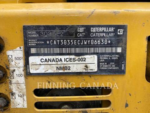 Caterpillar 303.5E2 CR, 1290 hours, S/N: JWY06630, 2020 - Image 5
