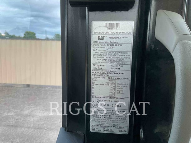 Caterpillar 32607, 699 hours, S/N: FAY20253, 2024 - Image 8