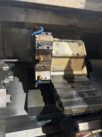 Mazak #QT-20N, CNC lathe, Mazatrol T-Plus conversational Control, 17.3" swing, 2" bar, 3-jaw 8" chuck, 1995 - Image 5