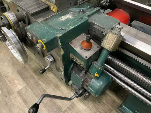 20" x 80" Ryazan #1M63H-2, engine lathe, 14.5" swing over cross slide, 6-jaw 20" chuck, digital read out, 15 - Image 9